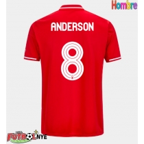 Camiseta Nottingham Forest Elliot Anderson #8 Primera Equipación 2025-26 manga corta